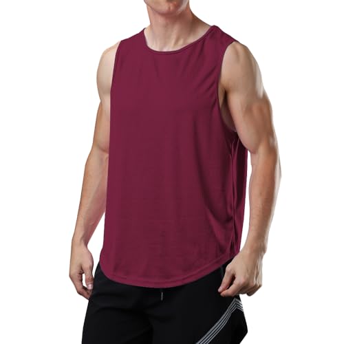 Débardeur en maille pour homme pour le sport et la musculation en salle