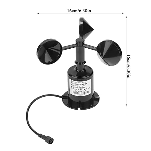 0-70m/S Wind Speed Sensor, 5-30V DC Output Anemometers Wind Speed Monitoring Sensor Outdoor Weather Station Greenhouses - Image 3