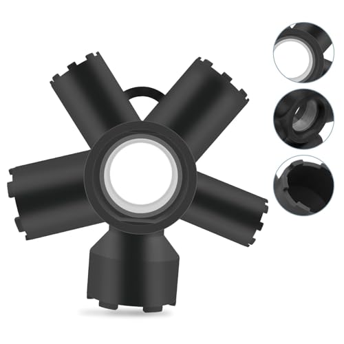 10 in 1 Faucet Aerator Removal Tool Aerato Key for Threaded Aerator and Housed Aerateor Tool Fits Size M16.5 M18.5 M21.5 M22 M24 M28