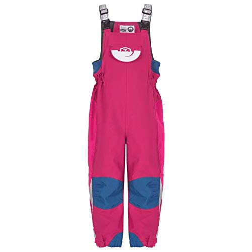 Spotty Otter Patrol III Waterproof Dungarees - Pink