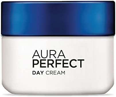 L'Oréal Paris Aura Perfect Night Cream, Moisturising and Brightening, With Vitamin C + Vitamin E + Tourmaline Gemstone, 50ml