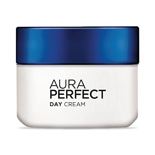 L’Oréal Paris Aura Perfect Day Cream, Moisturising and Brightening, With Vitamin C + Vitamin E + Tourmaline Gemstone, 50ml