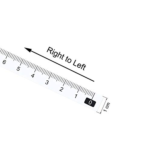 Cinta métrica adhesiva 200 cm transparente uxcell miniatura 2