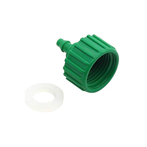 Conectores de manguera LRJSKWZC Jardín Conector de grifo de 1/2" rosca hembra de 4/7 mm Manguera conector de la manguera de jardín Accesorios de riego Agricultura Conjunta 100 piezas