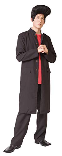 クリアストーン(Clearstone) MENコス コスプレ ハロウィン スクール長ラン 長ラン ユニセックス M ブラックのサムネイル