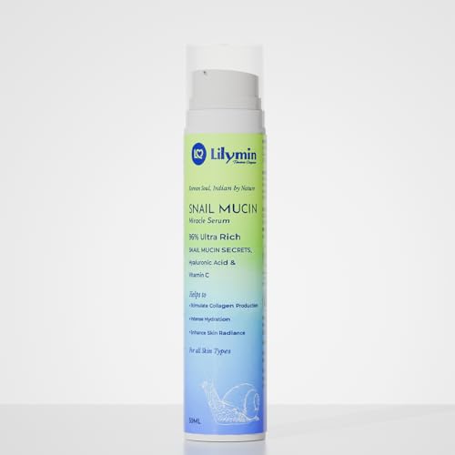 Image of Snail Mucin Miracle Serum 50ML With White Mulberry, Niacinamide & Vitamin C, Pure, Natural & Clean Reduces Pigmentation, Dark Spots & Fine Lines, Boosts Collagen & Skin Barrier, For All Skin Types