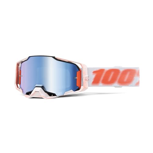 Sunglasses 100% 26013603 avec lentille bleue miroir tubulaire et taille unique mixte