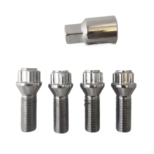 Pernos de rueda para MG M14*1.5 con tornillos de tuerca antirrobo y llave de bloqueo llanta 1