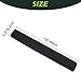 Urgown Golf Cart Strap Sleeve, Protect Your Golf Bag from Wear and Dirt - Premium Material, Simple Design, Easy to Install, Universal Fit, Black, 19''/48cm