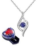 [sassu fine] 選べる誕生石 ネックレス プレシオサクリスタル（PRECIOSA）国際標準シルバー925 純銀製 レディースネックレス ローズ 枯れない花プリザーブドフラワー ドライフラワー プレゼント(12月ホワイトゴールド)