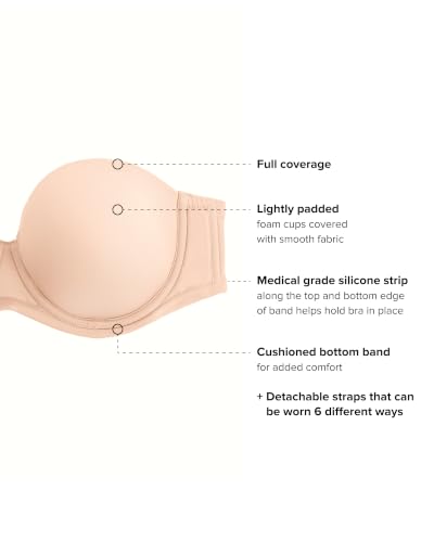 Image of Wacoal Women's Red Carpet Covertible Strapless Bra, 854119