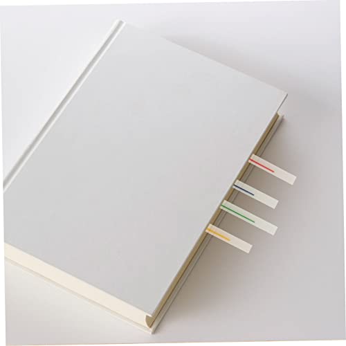 HOMSFOU Lese Highlight Streifen Bücher mit Selbstklebenden Farbigen Markierungsstreifen für Einfaches Annotieren und Lesen Transparent Weich für Schulbedarf Geeignet