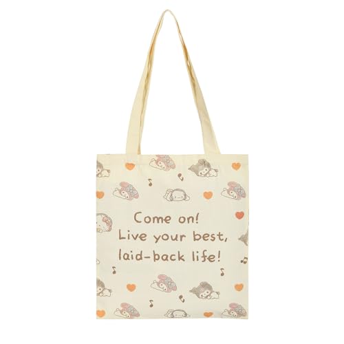 Elbenwald Disney & mehr Sac en toile de jute Winnie l'ourson, Alice au pays des merveilles, Pusheen, Sanrio et plus encore Sac à bandoulière en coton Beige...