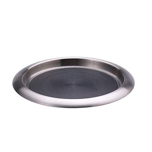 Service Ideas TR119SR Tray, 18/8 Stainless Steel, Stackable, 11" x 9"