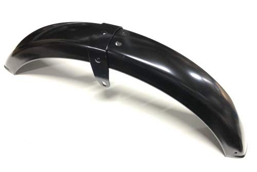 Schutzblech Kotflügel vorne schwarz passend für Vespa Ciao A, L, P, PX, SC, V, VSC – grundiert für 50ccm Modelle 1972–1999 – Piaggio Ciao 50 C7E2T/C7V4T Auto & Motorrad