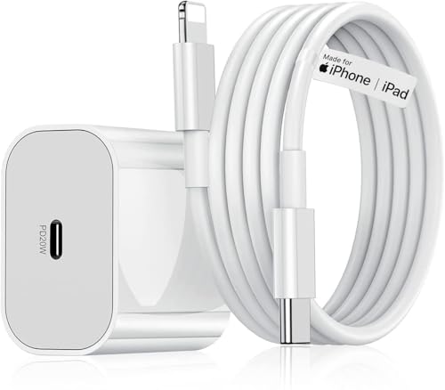 Image of Mudo 20W Original Charger & Cable Compatible With iPhone 14 /14Plus /14Pro /14 Promax 13 /13Pro /13Promax 12 /12Pro /12 /11 /X /Xr Series (Mfi-Certified), White