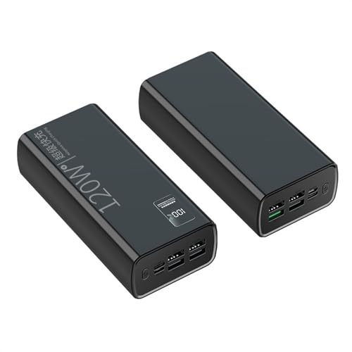 3/5/80000 MAh Power Bank 120W Carga Rápida 100% Cargador De Bater...