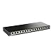 Produktbild D-Link DGS-1016S 16-Port Unmanaged Gigabit Switch (ohne Lüfter, Low Profile Metallgehäuse, Desktop / Wandmontage, Plug-and-Play, 802.1p QoS, 802.3az EEE), schwarz