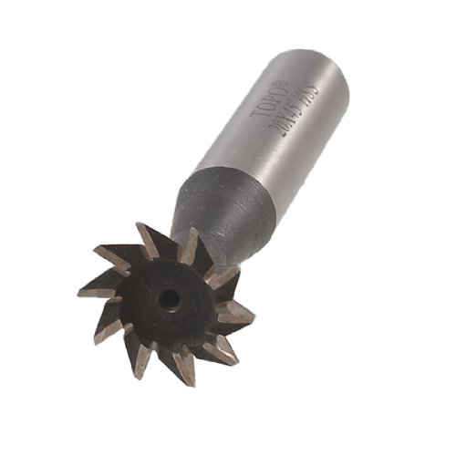Aexit Woodwork 20mm Special Tool Cutting Dia 45 Degree HSS Dovetail Milling Cutter Model:44as157qo330