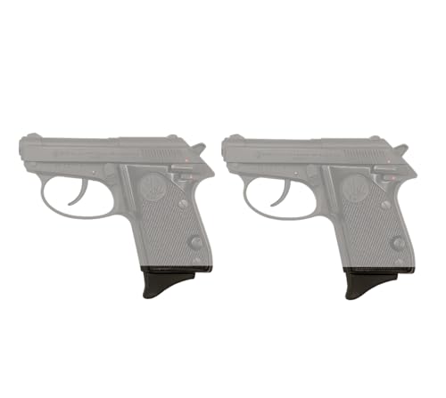 E-ONSALE Pack of 2 Grip Extension for Beretta 3032 Tomcat, Kel-Tec P3AT Bersa 380