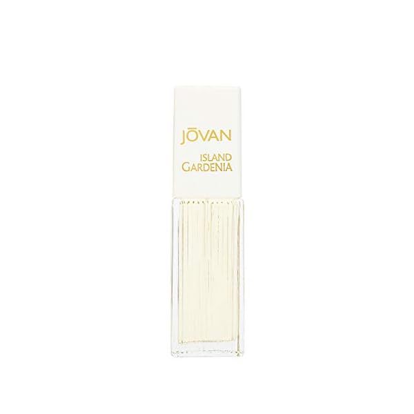 Jovan Island Gardenia Eau de Cologne Spray, Refreshing Women's Perfume, Natural Scent, Vegan Formula, 1.5oz