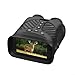 Binocolo leggero per visione notturna con display IPS da 3 pollici per una facile visualizzazione (nero) immagine