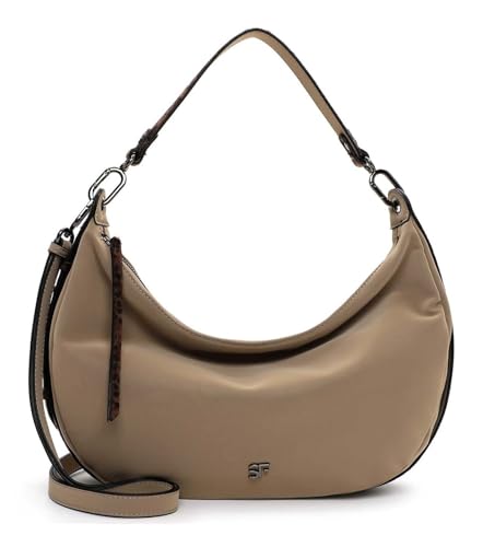 Bolso bandolera original Suri Frey SFY Sammy SC Crossbody Bag Taupe marrón topo para mujer