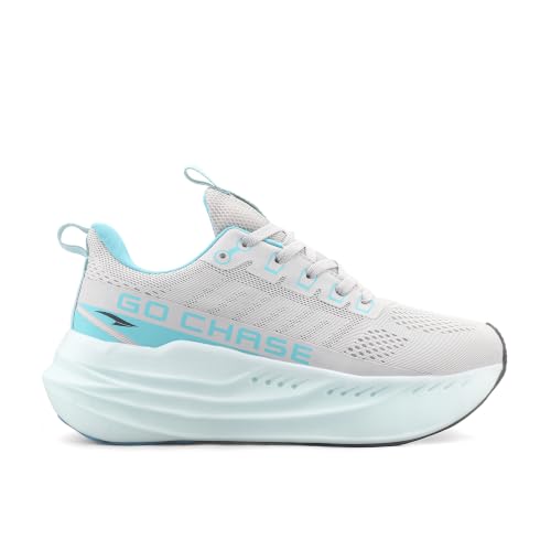 Image of ASIAN Aerofoam-01 Men's Running Shoes with Breathable Mesh Upper | Energy Return Sole, Lace-Up Fit & Lightweight Comfort