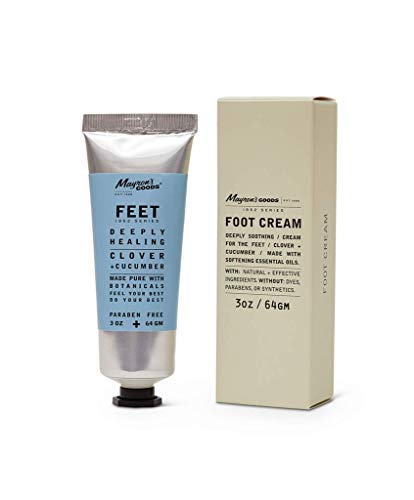 Mayron’s Goods Foot Cream - Soothing Lotion for Dry Cracked Heels and Feet, Deeply Moisturizing, Plant-Based Ingredients, Clean, Vegan, Cruelty-Free
