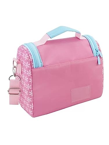Kit Lancheira Térmica Infantil 6950ml + Pote p/Lanche de 2 Andares Infantil 400ml + Garrafa de Água