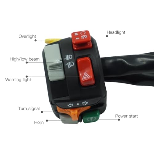 Interrupteur de commande de moto pour vos sorties tout-terrain