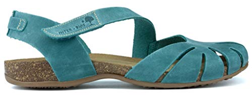 Sandales Interbios Universe : nu-pieds ergonomiques et confortables en cuir