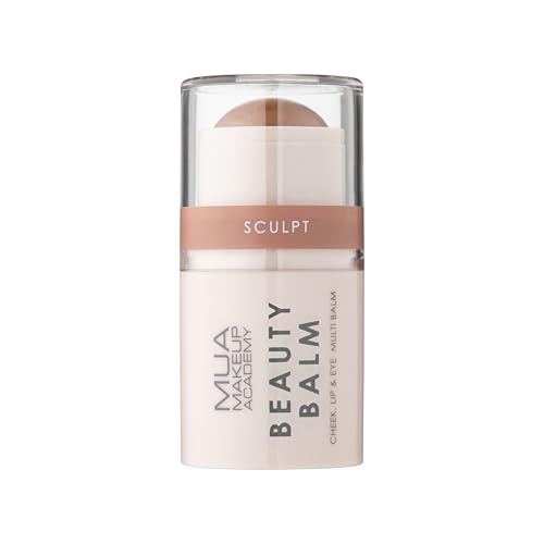 MUA Makeup Academy Beauty Balm Multi-Use Face Balm for Cheeks Lips & Eyes Sculpt - Vegan & Cruelty Free