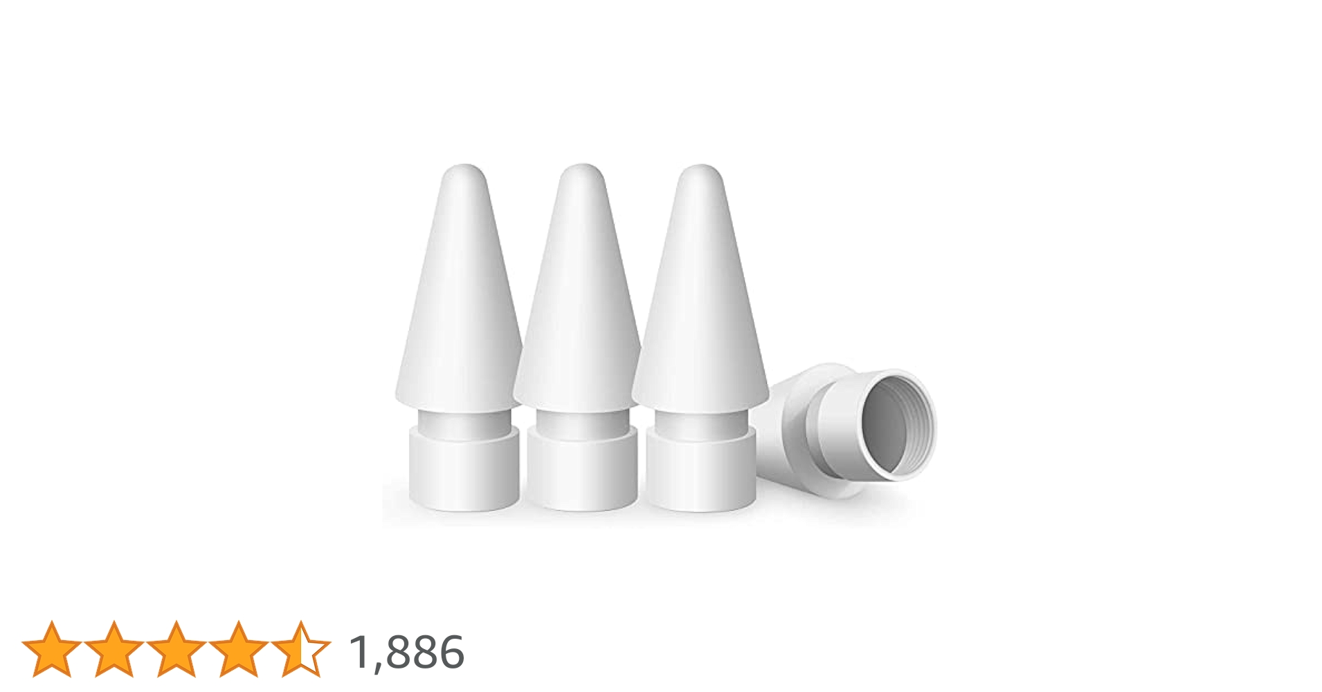 Amazon.co.jp: 金属製4個入り アップルペンシル 交換用ペン先