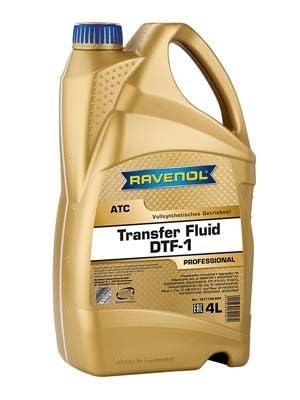 RAVENOL Transfer Fluid DTF-1 - Aceite para transmisión automática (4 L, ATF TF-0870), fabricado en Alemania