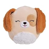 Squishmallows Official Kellytoy Plush 8 Inch Squishy Soft Plush Toy Animals (Harrison Dog (Sleepy))
