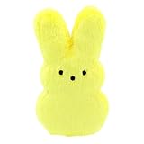 Animal Adventure | Shaggy Bunny Peeps | 15” Collectible Plush | Yellow