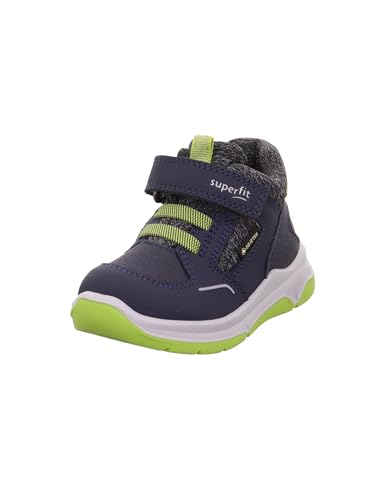 Superfit Baby Jungen COOPER leicht gefütterte Gore-Tex Sneaker, BLAU/HELLGRÜN...