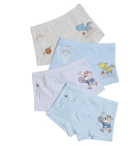 Image of Little Swag Pack of Cotton Panties for Baby Boys Kids Underwear with Multiple Prints, Everyday Wear Boxers, Boy Shorts, Innerwear