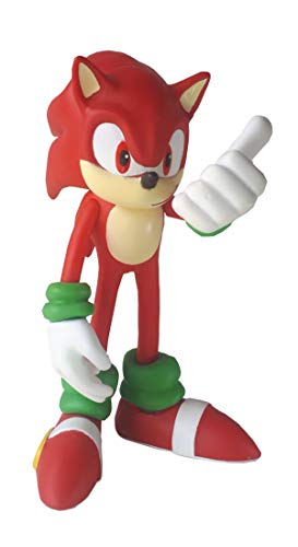 Boneco Sonic Vermelho 26cm Articulado Coleção