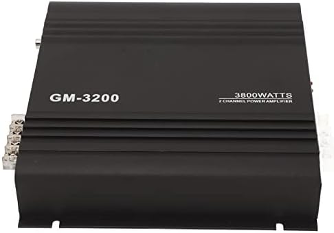 Car Amplifier 4 Channel, Car Stereo Audio Amplifier 10HZ-40khz High Power Car Amp Vehicle Audio Power Amplifier for all Car Sound Systems