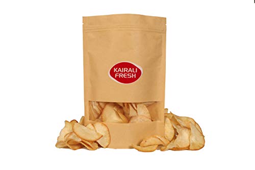 Kairali Fresh Kerala Crunchy Tapioca Chips - Freid In Coconut Oil | Fresh, Healthy, Thinly Sliced, Crispy and Namkeen Snack - 250gm