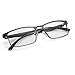 Produktbild Egbert Kurzsichtigkeitsbrille, modisch, aus Metall, volles Gestell, Myopie-Brille, Schwarz, -4.0