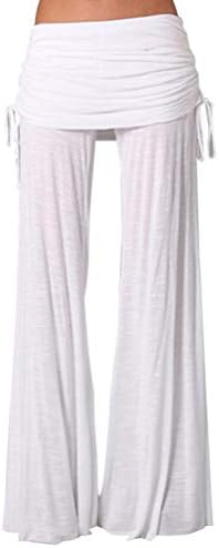 Pantaloni Harem Donna Con Spacco - Larghi, Comodi, Per Yoga, Danza E Casual, Vita Alta - Foto 3