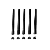 5 Pack Plastic Walkie Talkie Antenna Sleeve Casing Cover Set for CP110 EP150 XTNI A10 RDU2020 RDV2020 RDU4100 RDV5100 Portable Radio (5.3 Inch)