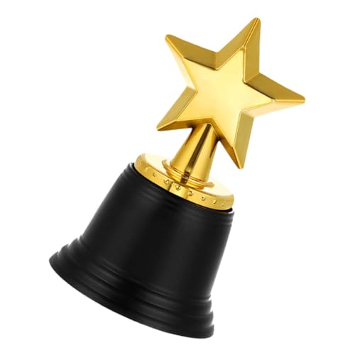 MAGICLULU Trofeo Estrella Pequeño de Plástico para Premiar Competencias Deportivas y Escolares Copa Premio Multifuncional para Ganadores Trofeo Compacto Adecuado para Concursos y