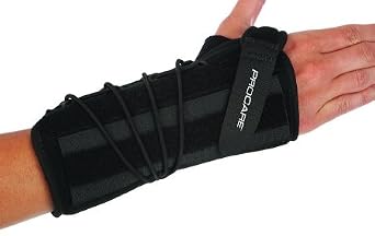 DJO 79-87570 Procare Quick-Fit Wrist II Support, Left, Universal, 10" Size, 8" Length