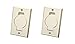 (2) Central Vacuum Wall Hose Inlet Almond Beige for BEAM - NEW