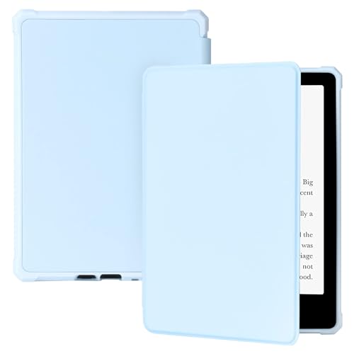 COO Case for 6.8" Kindle Paperwhite (11th Generation 2021 Release), PU Leather Slim Smart Cover for Kindle Paperwhite & Kindle Paperwhite Signature Edition with Auto Sleep/Wake (Blue)