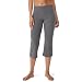 Jockey Women's Slim Capri Flare, Charcoal Heather, X-Large
